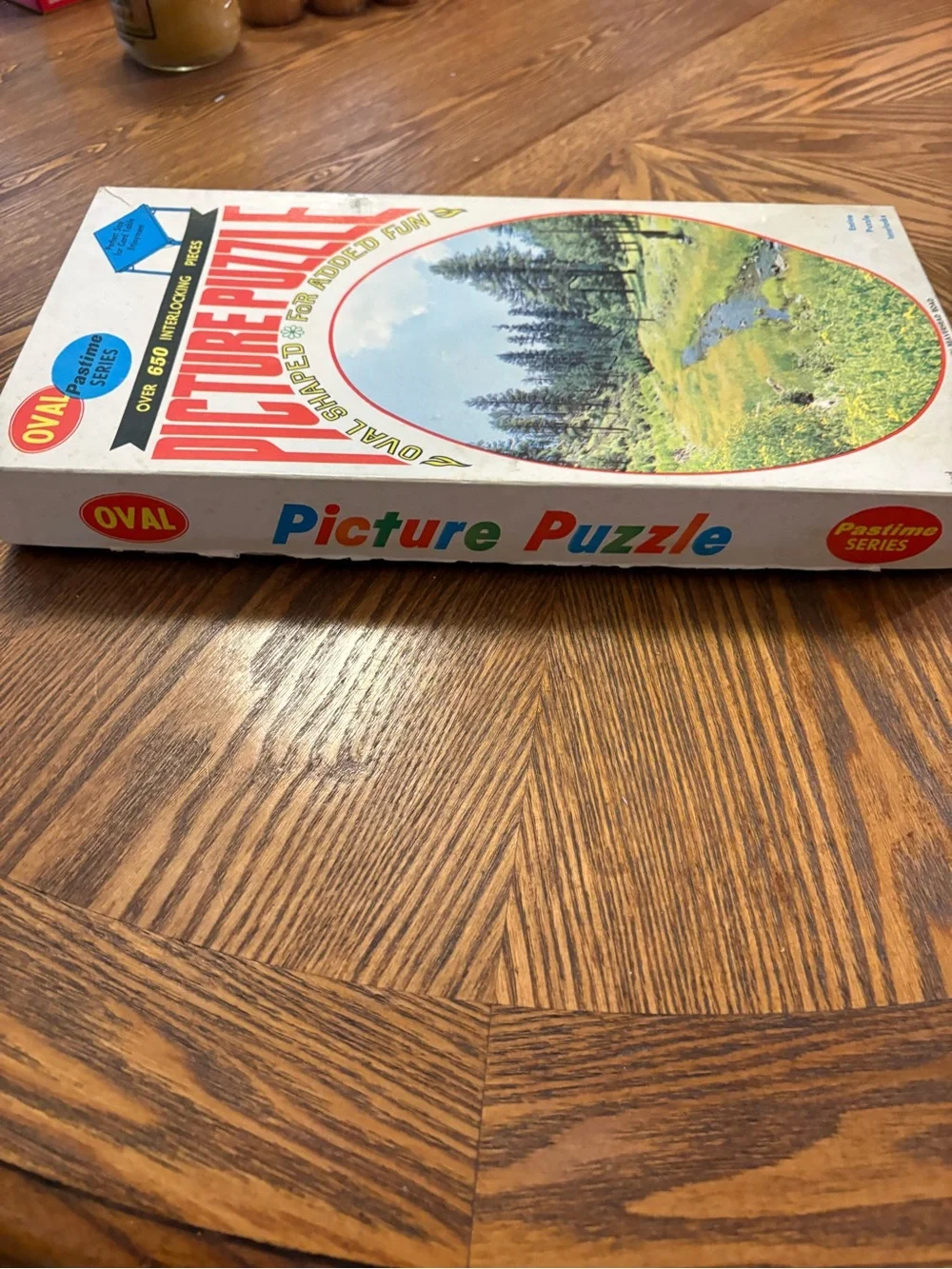 Vintage oval pastime